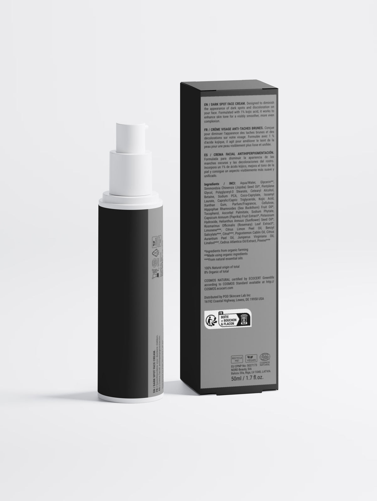 Dark Spot Face Cream with Kojic Acid